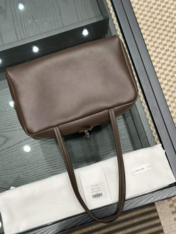 THE ROW Astra Leather Bowling Bag