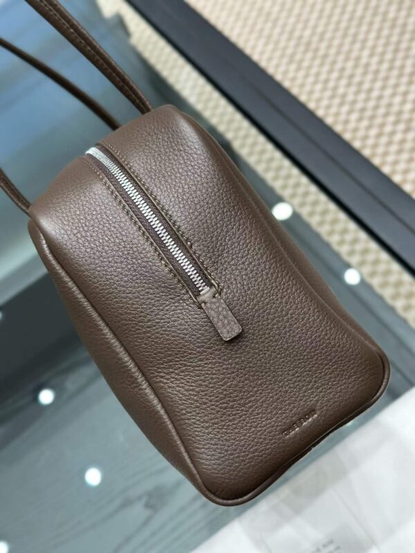 THE ROW Astra Leather Bowling Bag
