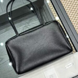 THE ROW Astra Leather Bowling Bag