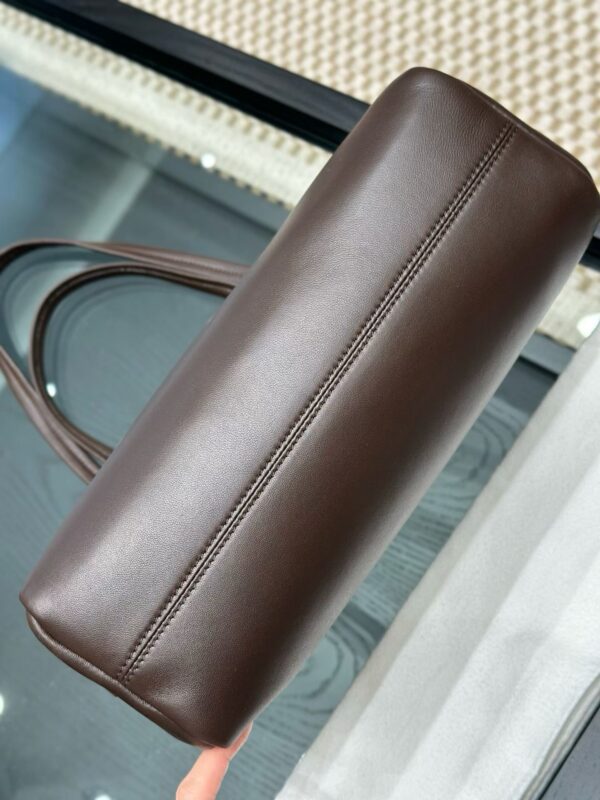 THE ROW Astra Leather Bowling Bag