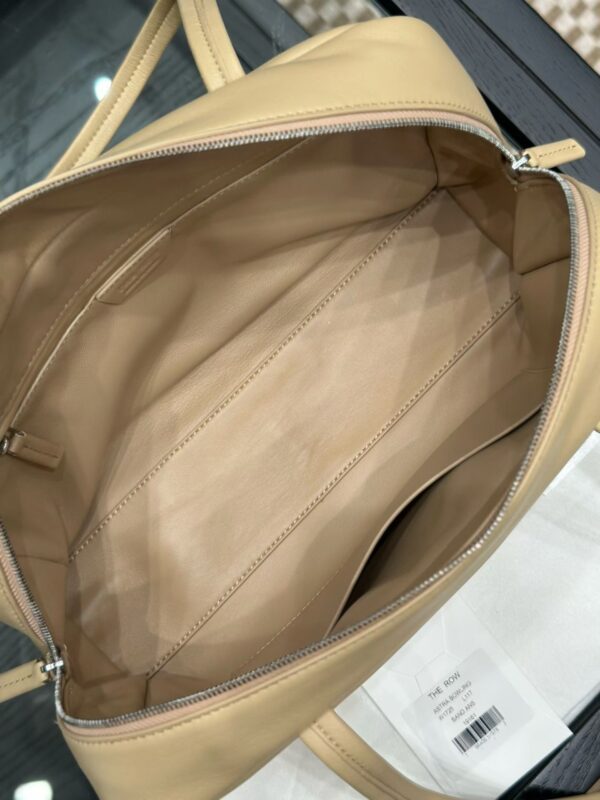 THE ROW Astra Leather Bowling Bag