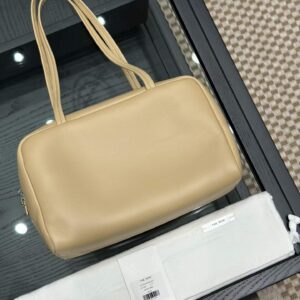 THE ROW Astra Leather Bowling Bag