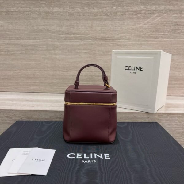 CELINE CUBE IN SUPPLE CALFSKIN