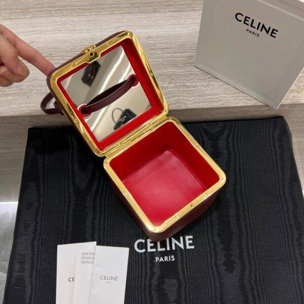 CELINE CUBE IN SUPPLE CALFSKIN