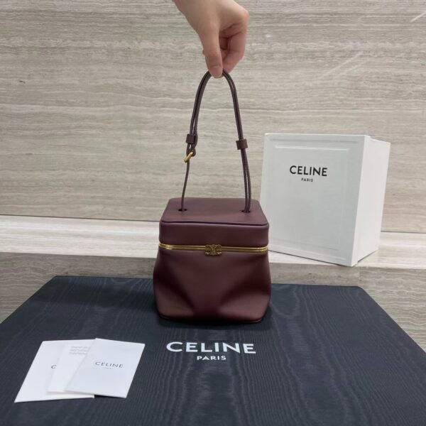 CELINE CUBE IN SUPPLE CALFSKIN
