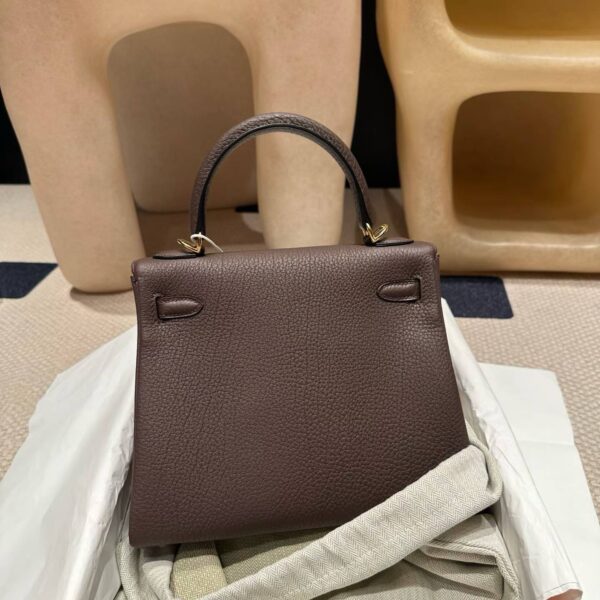 HERMES KELLY 25CM TOGO Ebony color