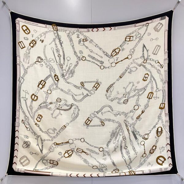 Hermès square towel