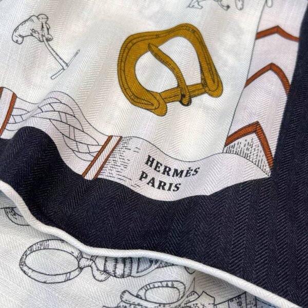 Hermès square towel