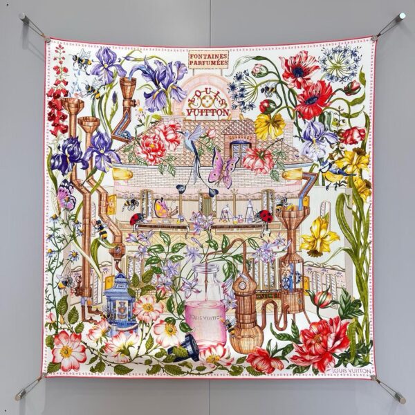 LOUIS VUTTION Square scarf
