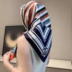 CHANEL  Square scarf