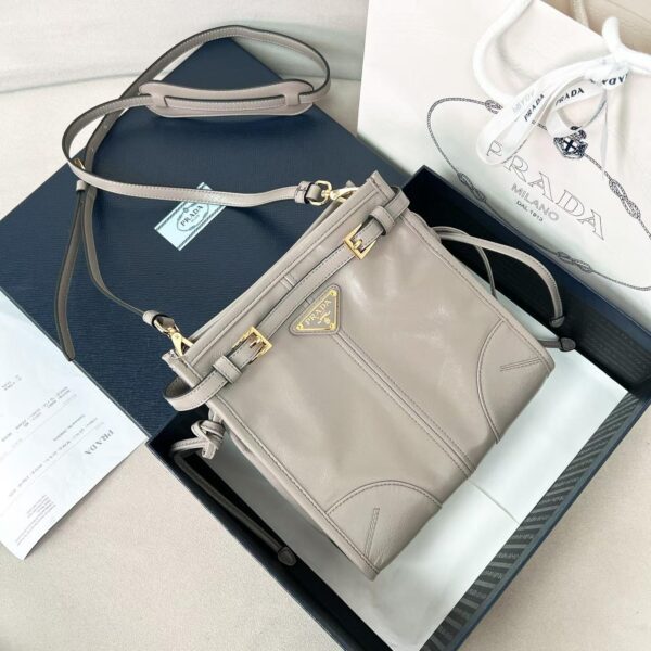 Prada Bonnie leather mini shoulder bag