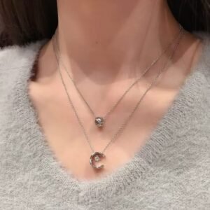 CHANEL COCO Ice moon necklace