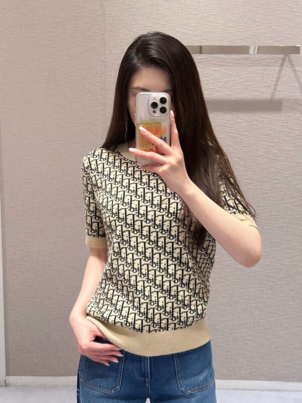 DIOR Short sleeve knitwear