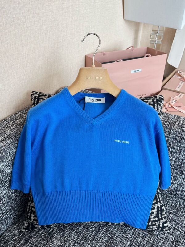 MIUMIU Short sleeve knitwear