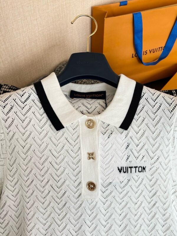 LOUIS VUITTON 26 Knitted Polo short-sleeved shirt