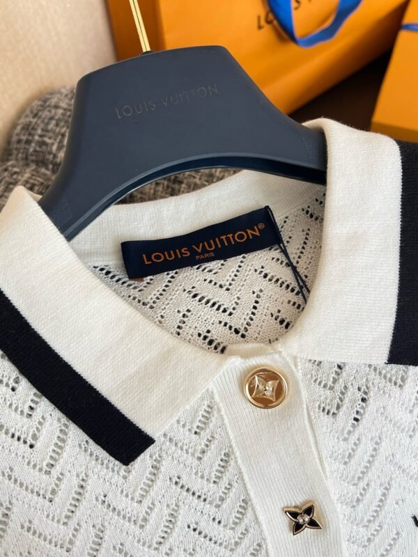 LOUIS VUITTON 26 Knitted Polo short-sleeved shirt
