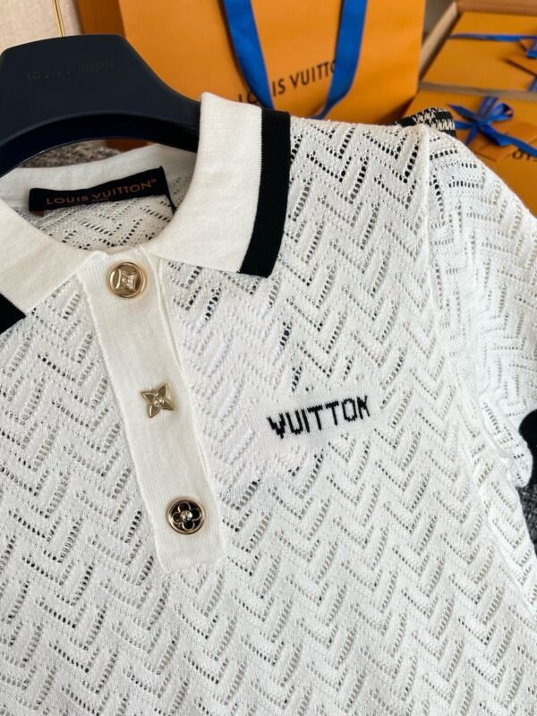 LOUIS VUITTON 26 Knitted Polo short-sleeved shirt