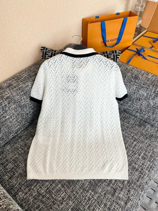 LOUIS VUITTON 26 Knitted Polo short-sleeved shirt