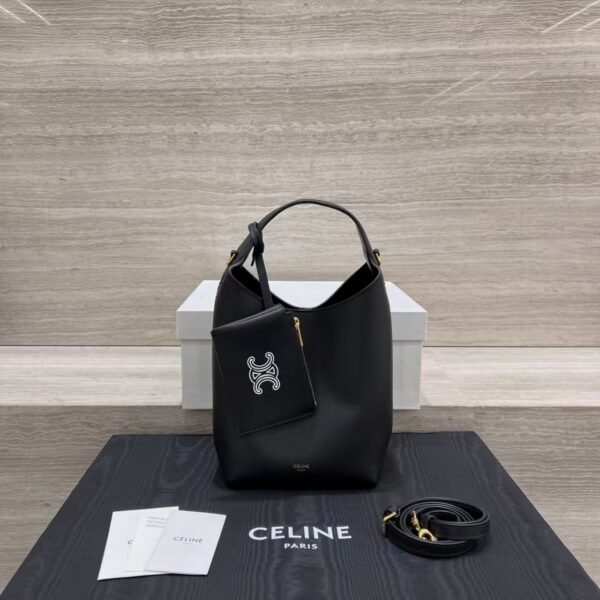 CELINE SMALL HOBO IN SUPPLE SMOOTH CALFSKIN