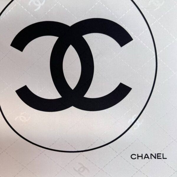CHANEL  Square silk scarf