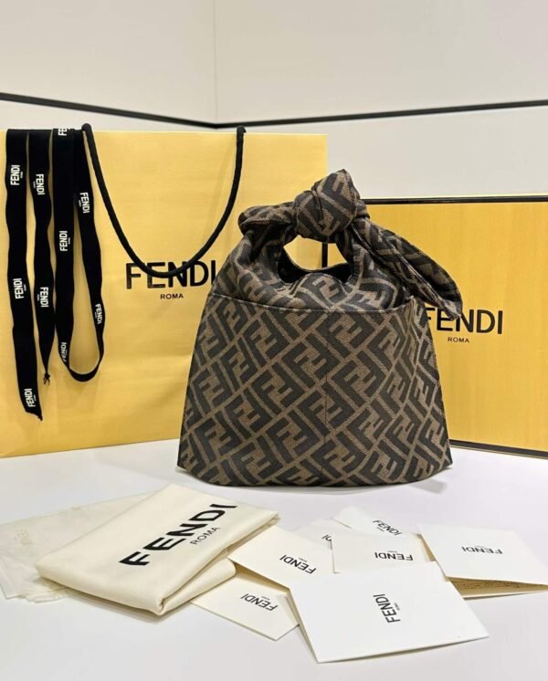 FENDI Vegetable basket handbag
