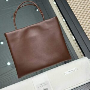 THE ROW Leather Cecily Top Handle Bag
