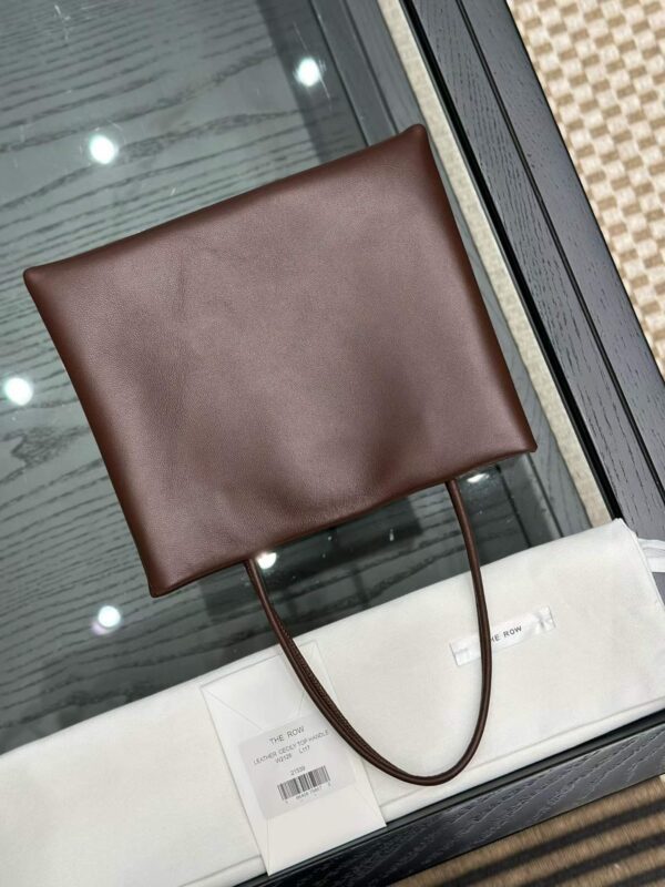 THE ROW Leather Cecily Top Handle Bag