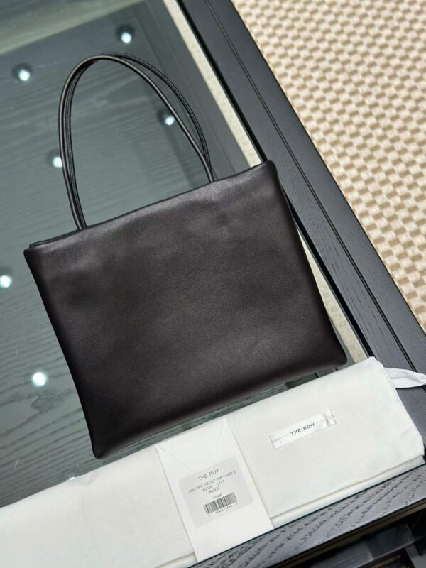 THE ROW Leather Cecily Top Handle Bag