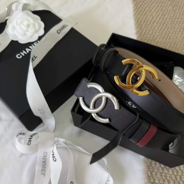 CHANEL Double-sided belt