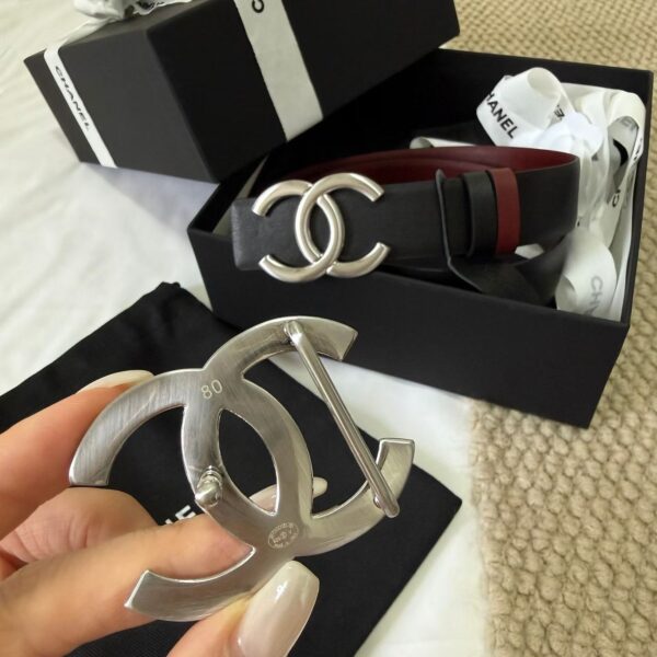 CHANEL Double-sided belt