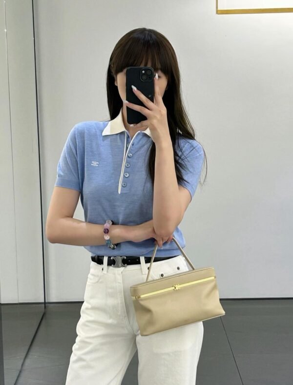 CELINE RECTANGLE IN SUPPLE CALFSKIN