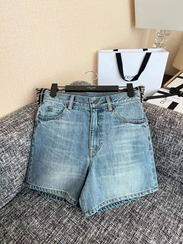 CELINE   Denim Shorts