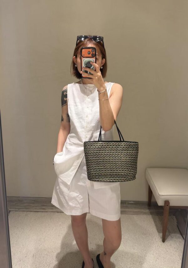 THE ROW  BEAU RAFFIA TOTE