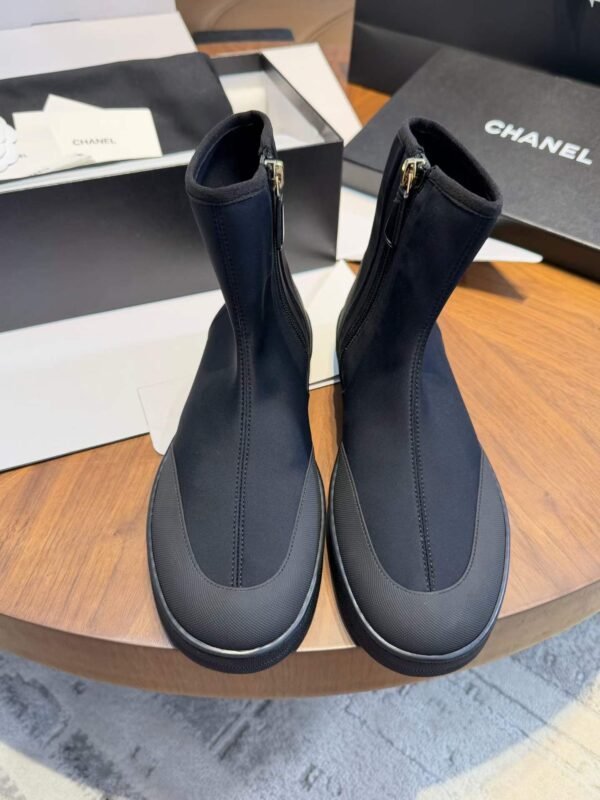 CHANEL Stretch Ankle Boots