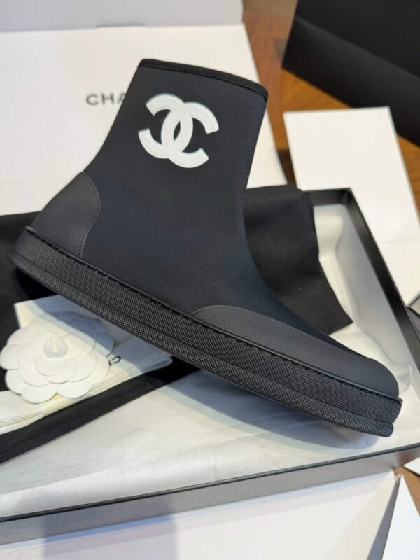 CHANEL Stretch Ankle Boots