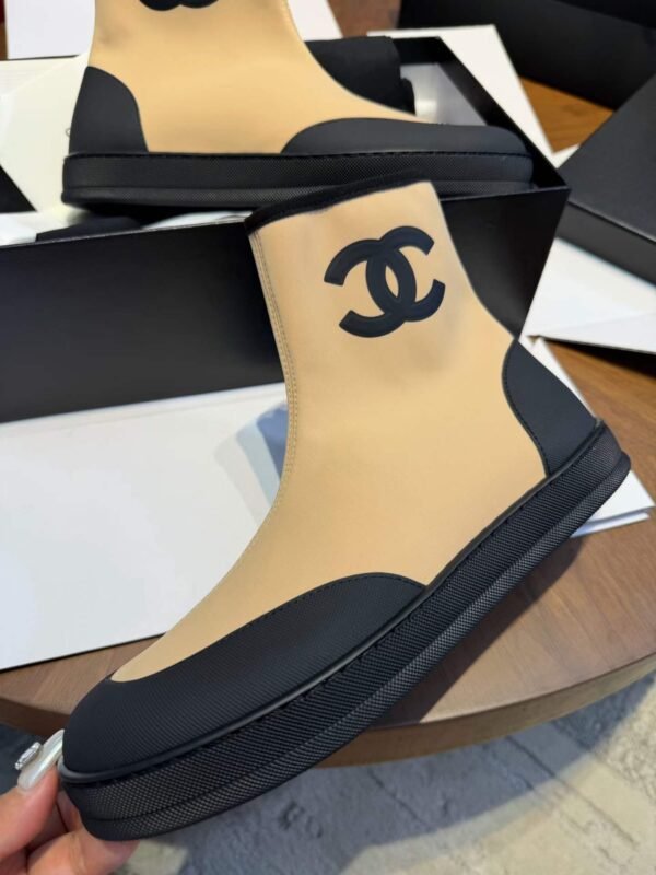 CHANEL Stretch Ankle Boots