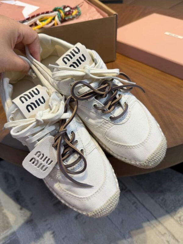 MIUMIU Canvas Shoes