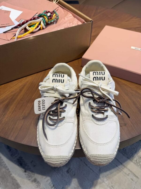 MIUMIU Canvas Shoes