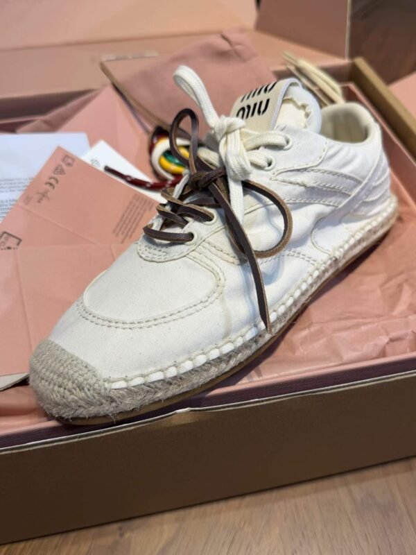 MIUMIU Canvas Shoes
