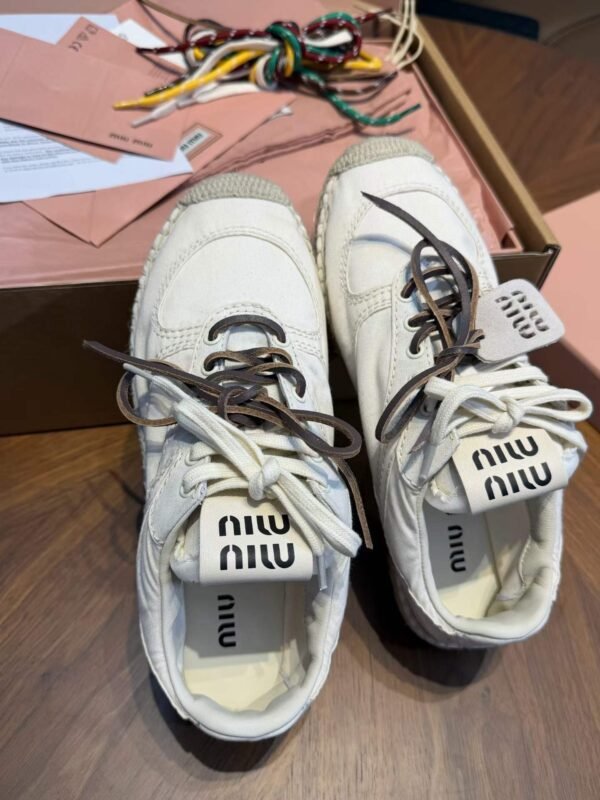 MIUMIU Canvas Shoes