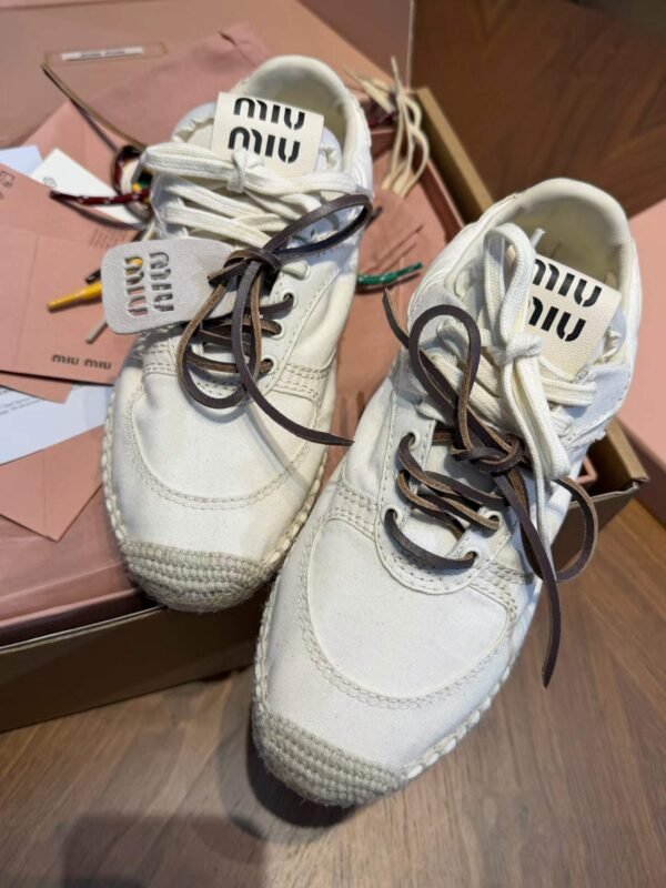 MIUMIU Canvas Shoes
