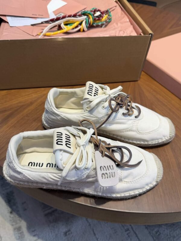 MIUMIU Canvas Shoes