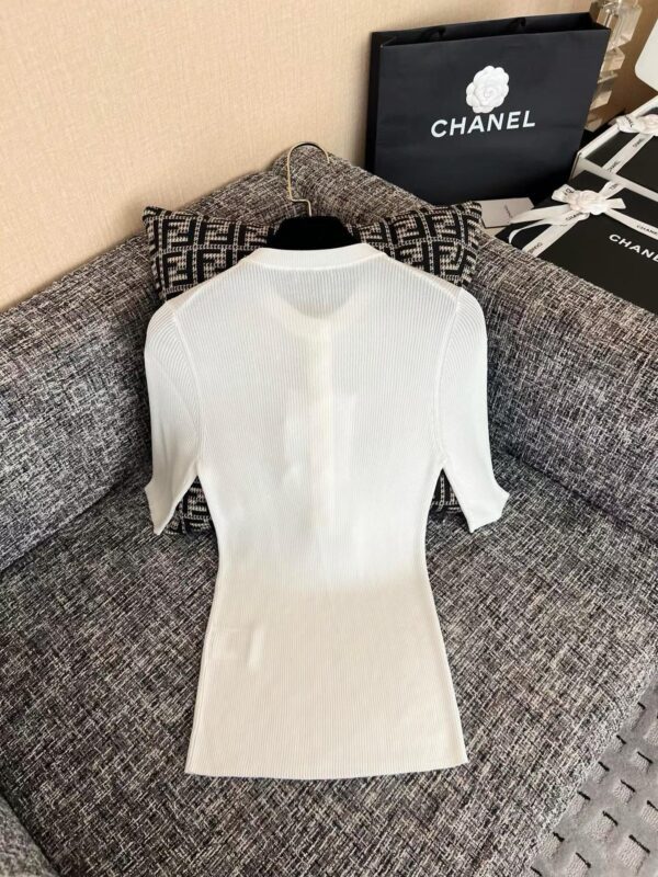 CHANEL Short-Sleeve Shirt