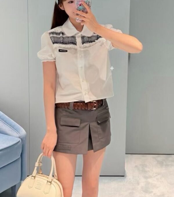 MIUMIU Short-Sleeve Shirt