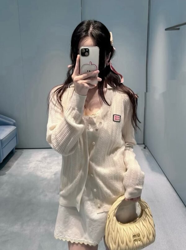 MIUMIU Long-Sleeve Cardigan