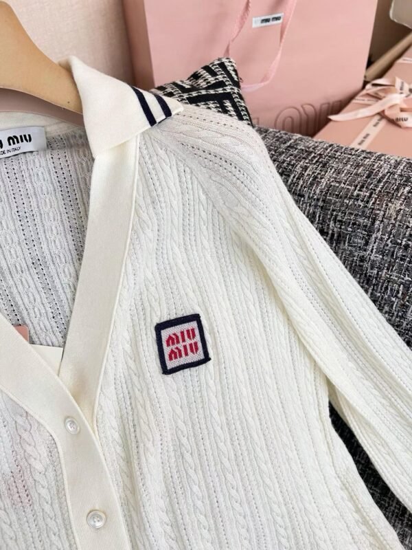 MIUMIU Long-Sleeve Cardigan