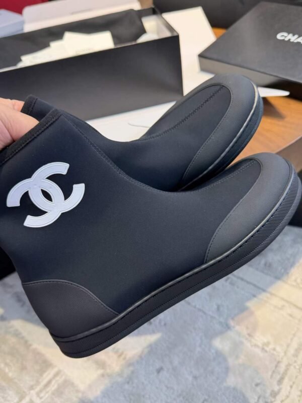 CHANEL Stretch Ankle Boots