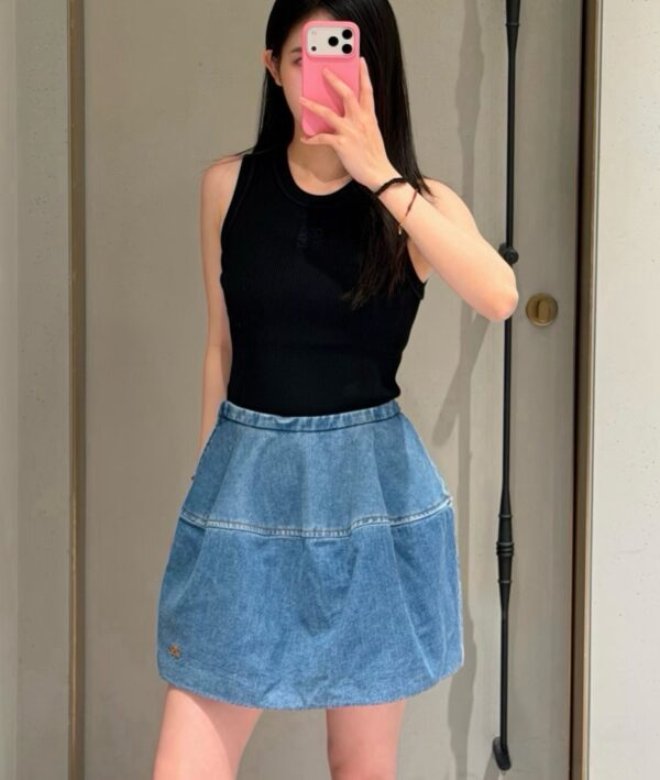 LOEWE  Denim Skirt