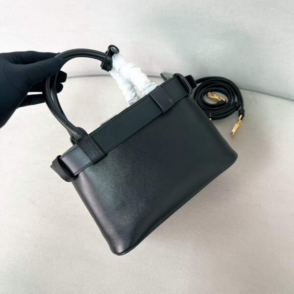 Prada Buckle small leather bag with belt