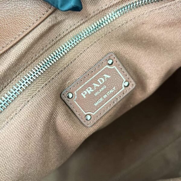 Prada Route large leather tote bag